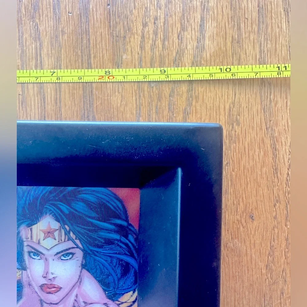 3D Super Hero framed Picture 9 1/2 x 11 1/4